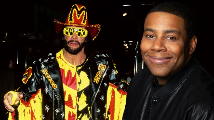 Kenan Thompson and Macho Man Randy Savage